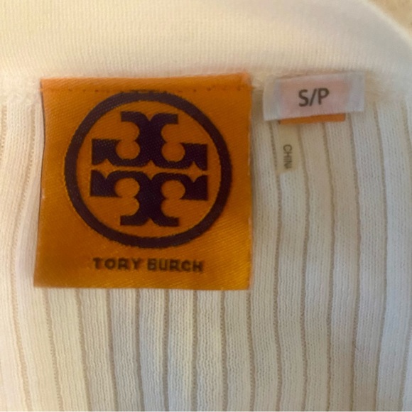 Tory Burch Simone Ribbed Cardigan size small - Picture 2 of 3